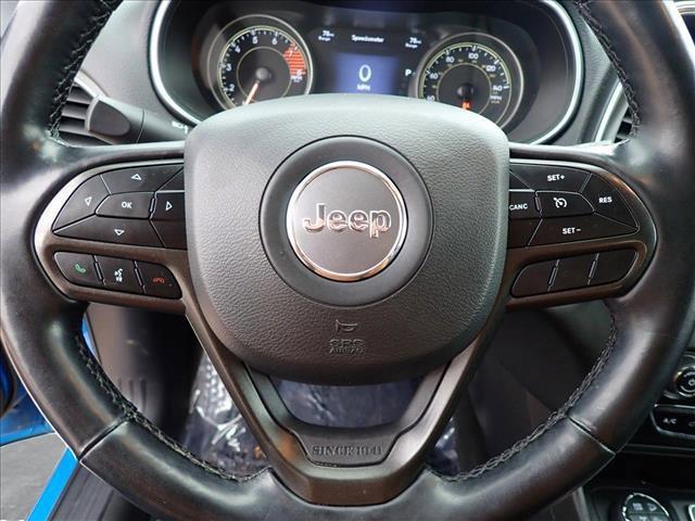 used 2021 Jeep Cherokee car, priced at $21,998