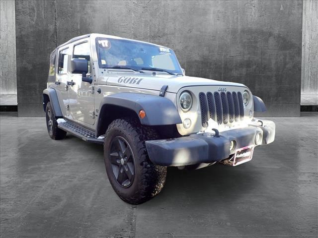 used 2017 Jeep Wrangler Unlimited car, priced at $23,165