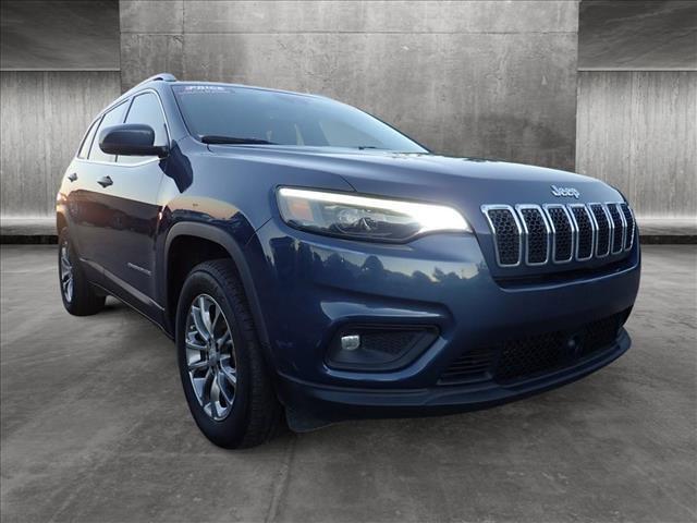 used 2021 Jeep Cherokee car, priced at $22,000