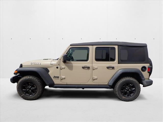 used 2022 Jeep Wrangler Unlimited car, priced at $28,250