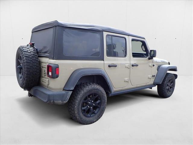 used 2022 Jeep Wrangler Unlimited car, priced at $28,250