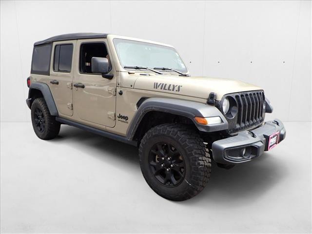 used 2022 Jeep Wrangler Unlimited car, priced at $28,250