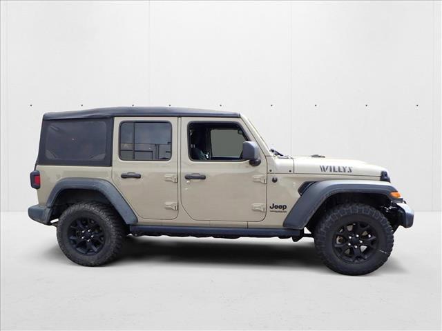 used 2022 Jeep Wrangler Unlimited car, priced at $28,250