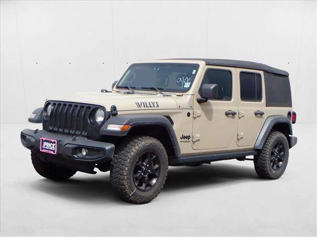 used 2022 Jeep Wrangler Unlimited car, priced at $28,250