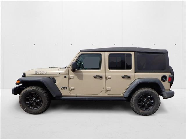 used 2022 Jeep Wrangler Unlimited car, priced at $28,250