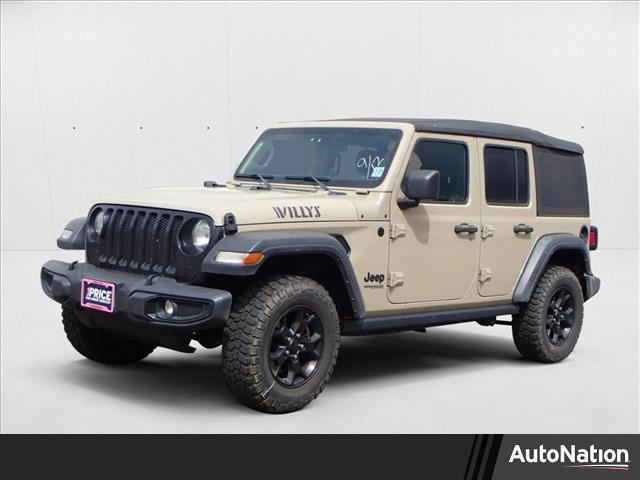 used 2022 Jeep Wrangler Unlimited car, priced at $28,250