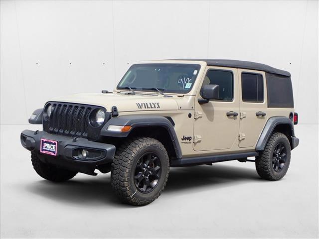 used 2022 Jeep Wrangler Unlimited car, priced at $28,250