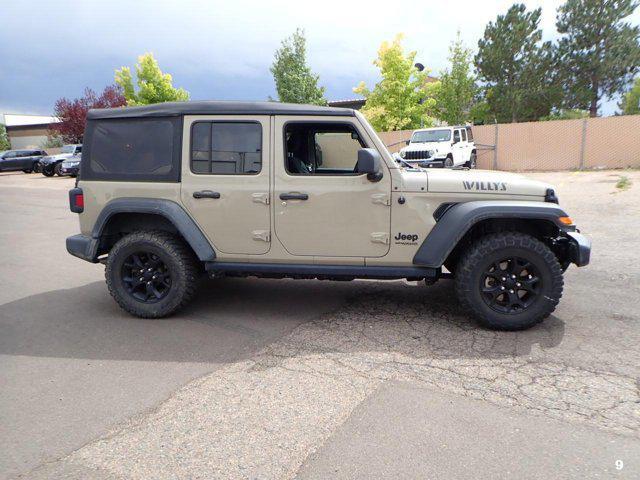 used 2022 Jeep Wrangler Unlimited car, priced at $28,250
