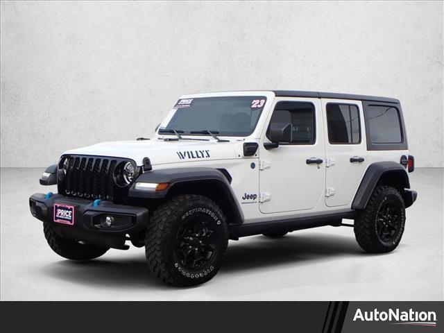 used 2023 Jeep Wrangler 4xe car, priced at $31,996