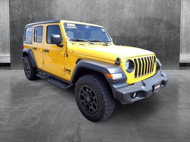 used 2021 Jeep Wrangler Unlimited car, priced at $29,620