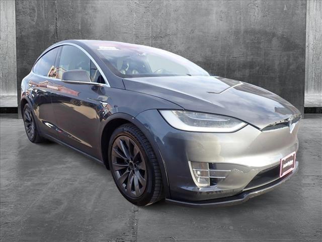 used 2017 Tesla Model X car, priced at $28,351