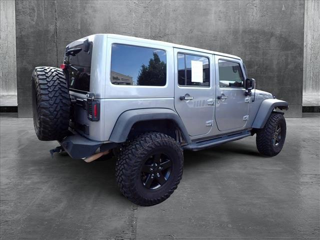 used 2016 Jeep Wrangler Unlimited car, priced at $19,500