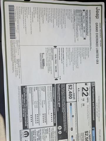 new 2025 Jeep Grand Cherokee car, priced at $45,449