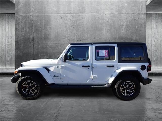 used 2018 Jeep Wrangler Unlimited car, priced at $24,125