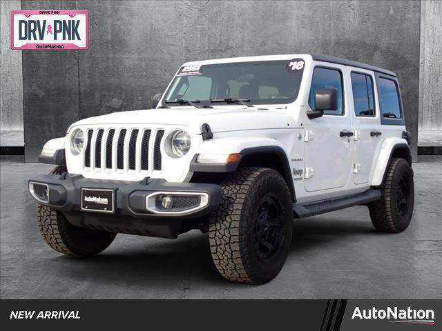 used 2018 Jeep Wrangler Unlimited car, priced at $25,928