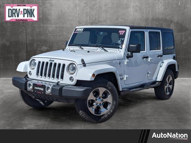 used 2017 Jeep Wrangler Unlimited car, priced at $28,196