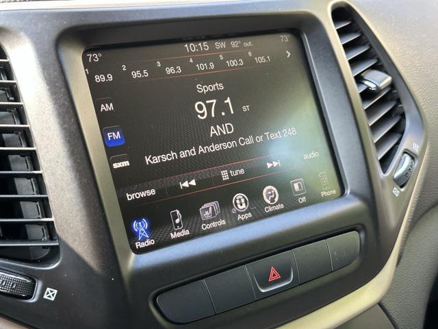 used 2015 Jeep Cherokee car, priced at $8,999