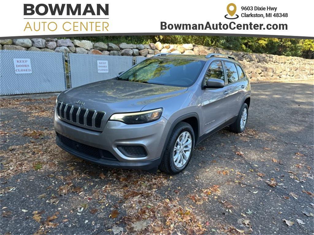 used 2021 Jeep Cherokee car, priced at $12,999