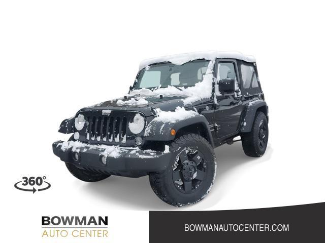 used 2016 Jeep Wrangler car, priced at $15,500