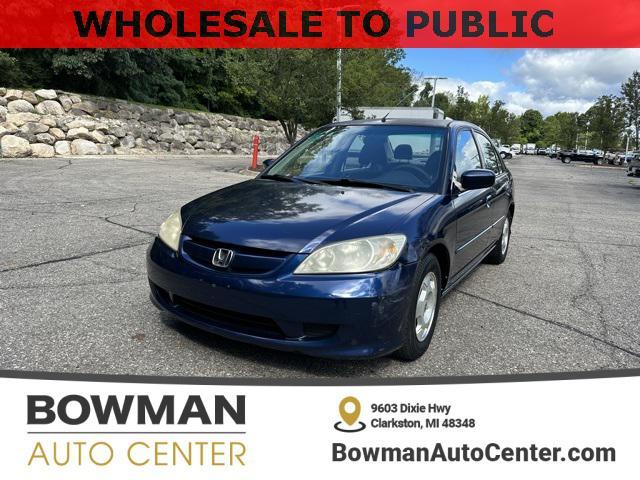 used 2005 Honda Civic Hybrid car, priced at $2,900