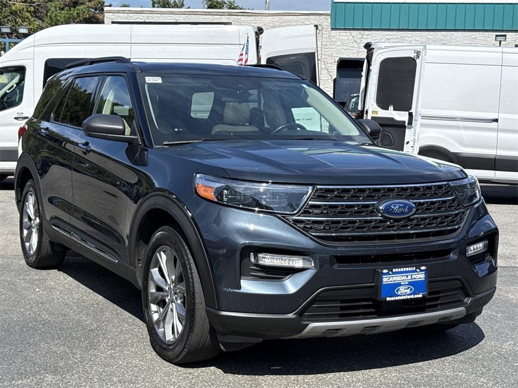 used 2022 Ford Explorer car, priced at $27,500