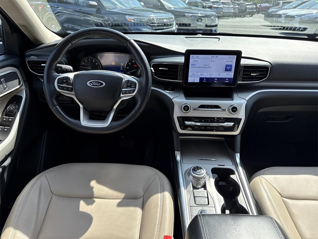 used 2022 Ford Explorer car, priced at $27,500