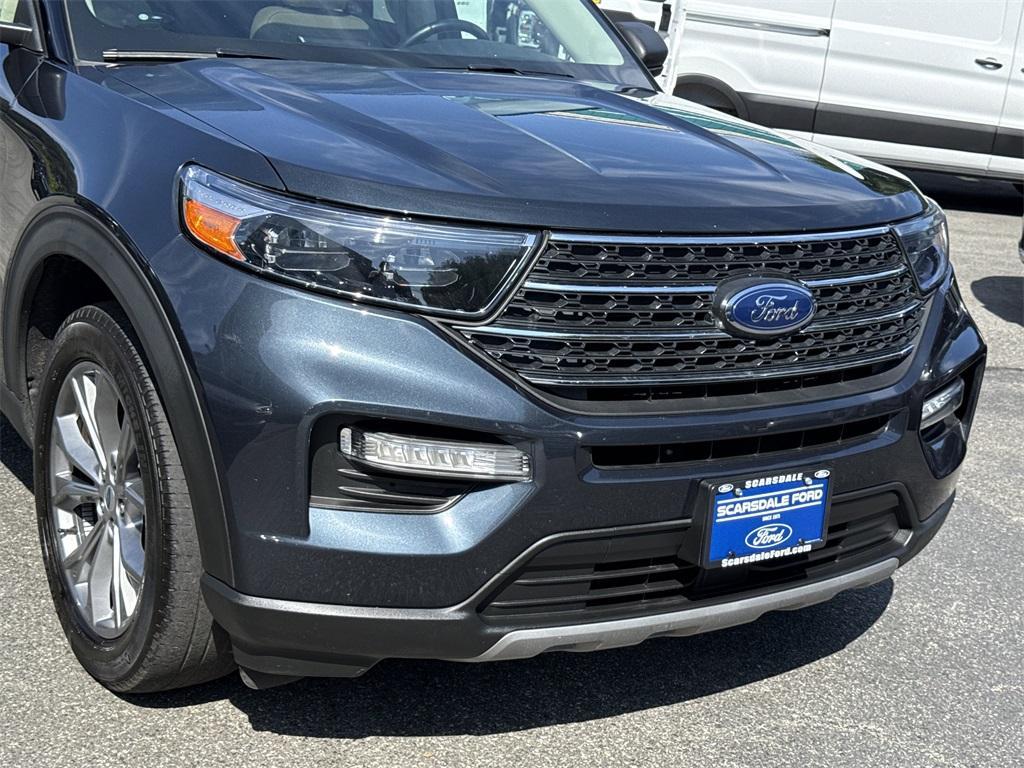 used 2022 Ford Explorer car, priced at $27,500