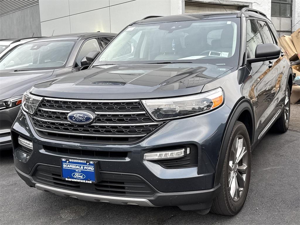 used 2022 Ford Explorer car, priced at $27,900