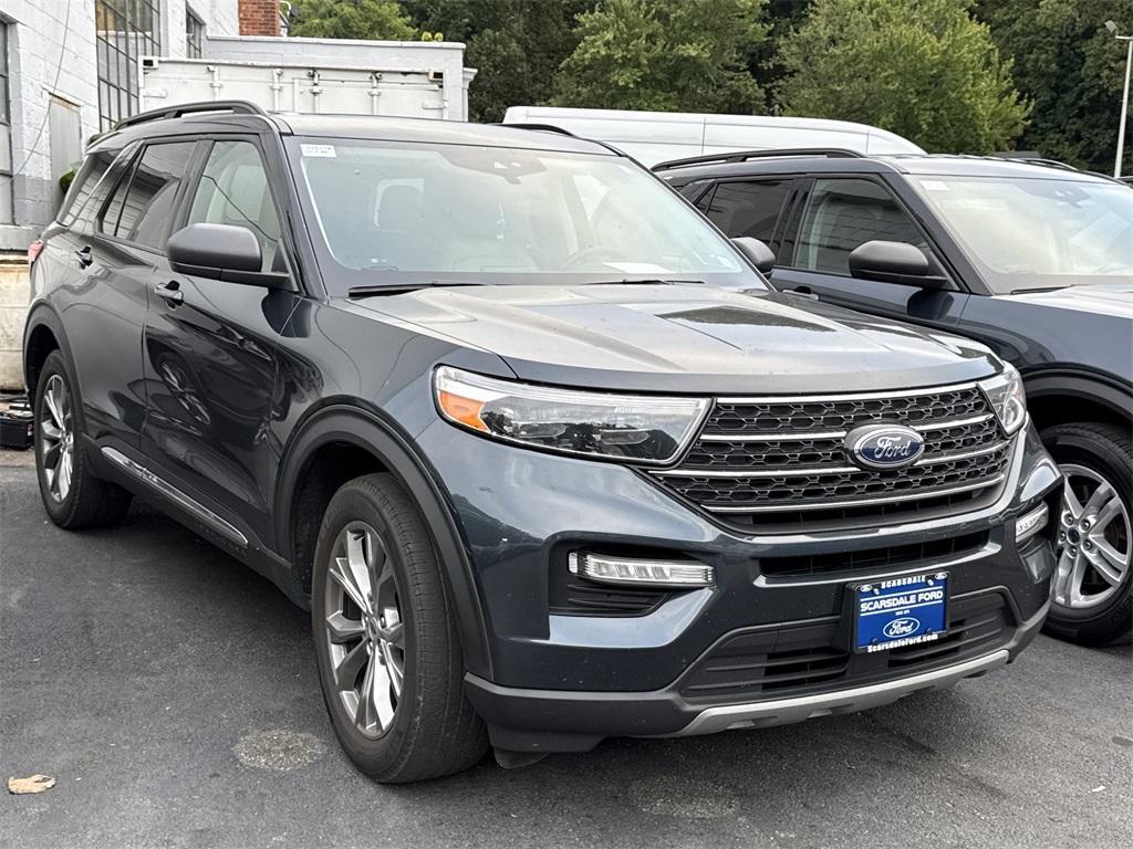 used 2022 Ford Explorer car, priced at $27,900