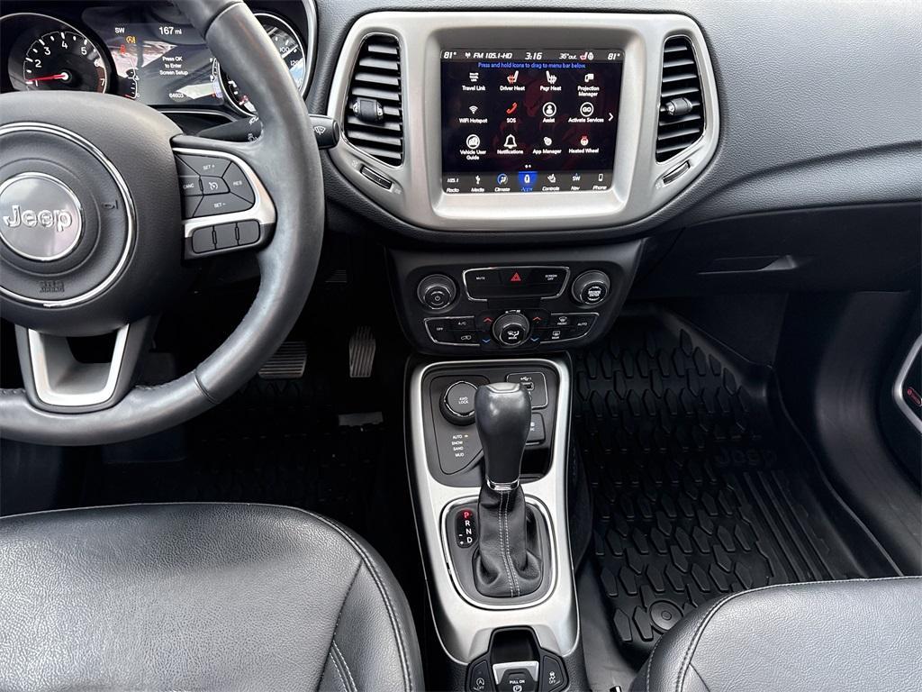 used 2019 Jeep Compass car, priced at $17,500