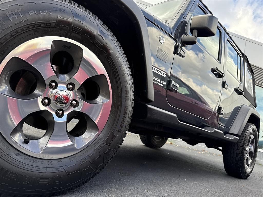 used 2017 Jeep Wrangler Unlimited car, priced at $22,500