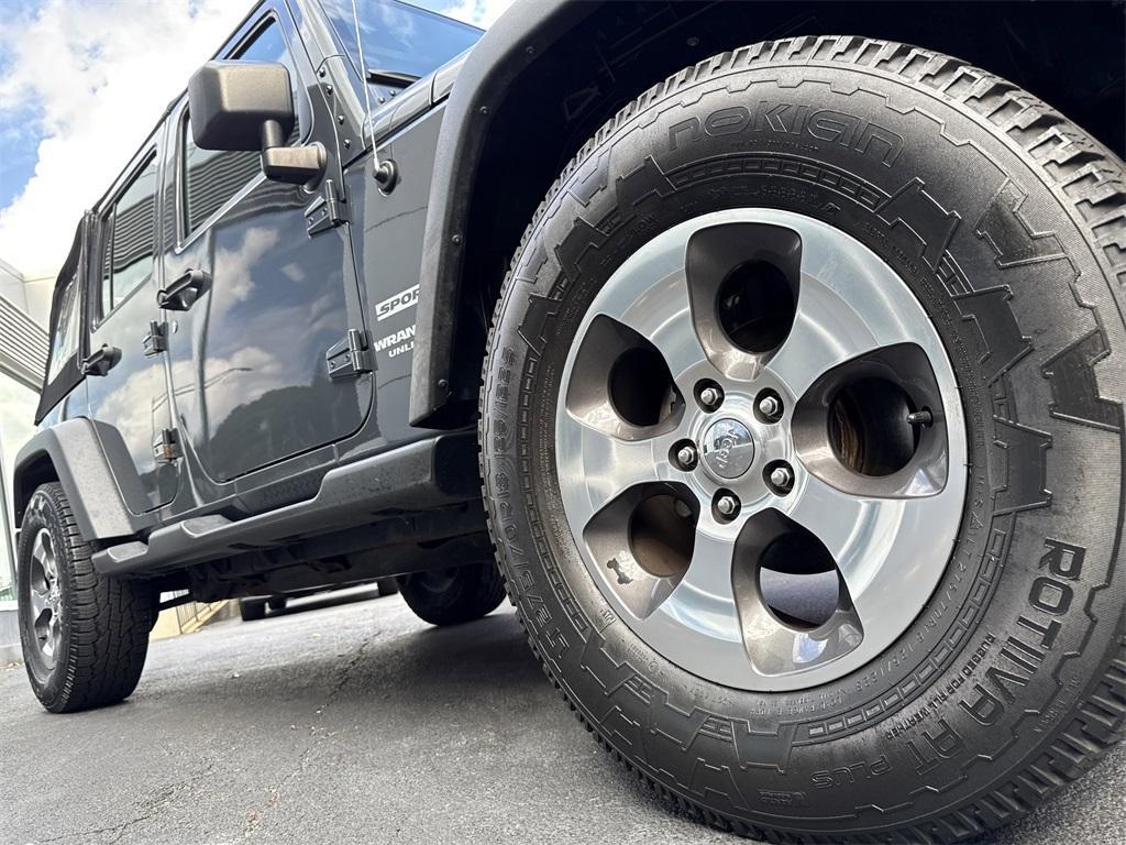 used 2017 Jeep Wrangler Unlimited car, priced at $22,500