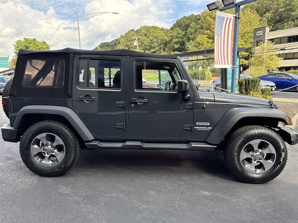 used 2017 Jeep Wrangler Unlimited car, priced at $22,500