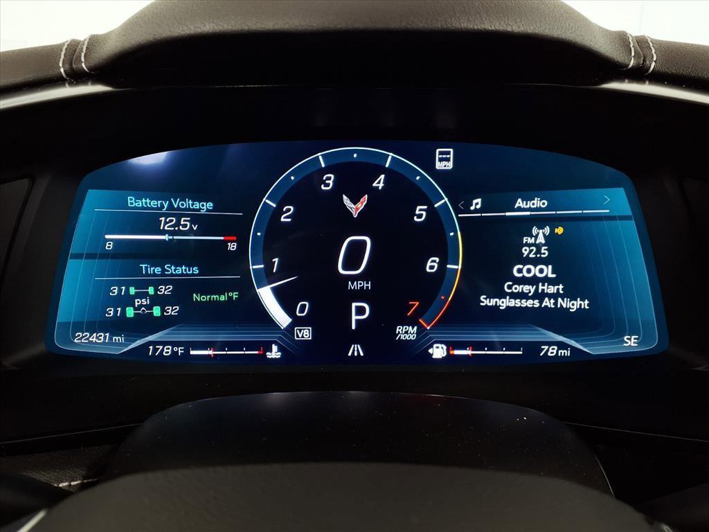 used 2023 Chevrolet Corvette car, priced at $69,399