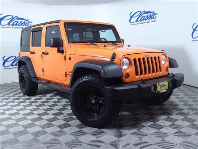 used 2012 Jeep Wrangler Unlimited car, priced at $19,994