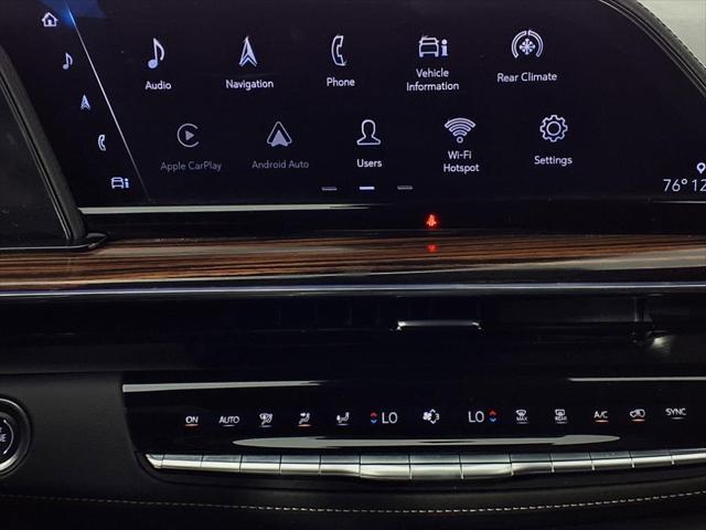 used 2024 Cadillac Escalade ESV car, priced at $79,585