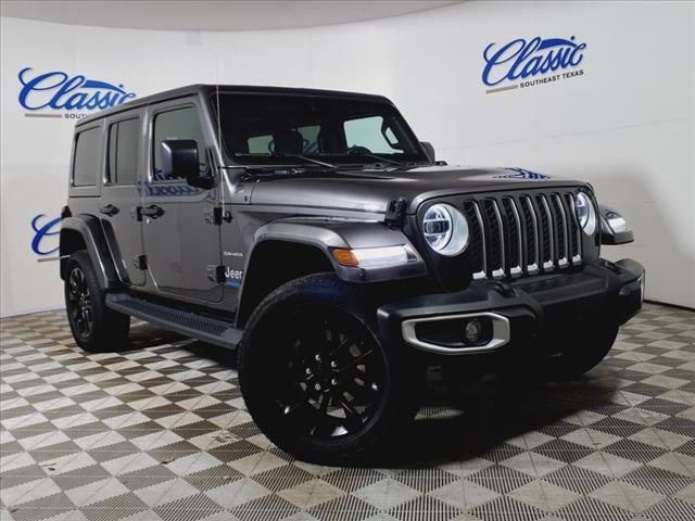 used 2021 Jeep Wrangler Unlimited 4xe car, priced at $32,775