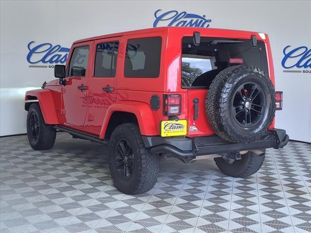 used 2017 Jeep Wrangler Unlimited car, priced at $22,740