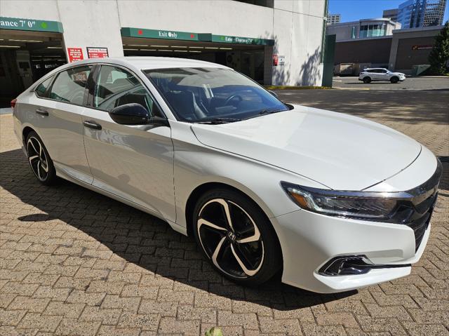 used 2021 Honda Accord car, priced at $23,900