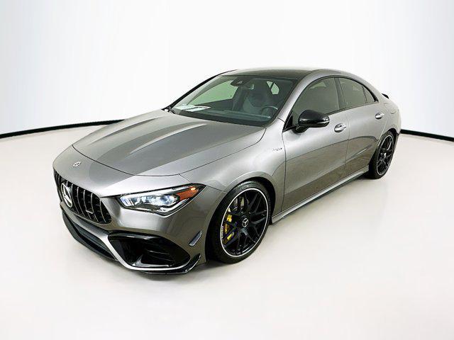 used 2021 Mercedes-Benz AMG CLA 45 car, priced at $43,982