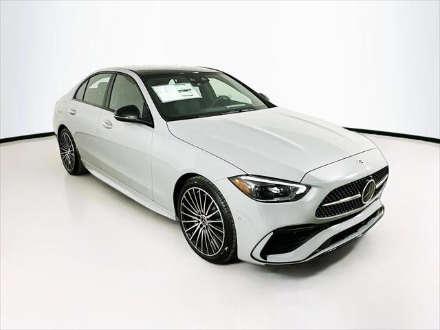 new 2025 Mercedes-Benz C-Class car, priced at $64,955