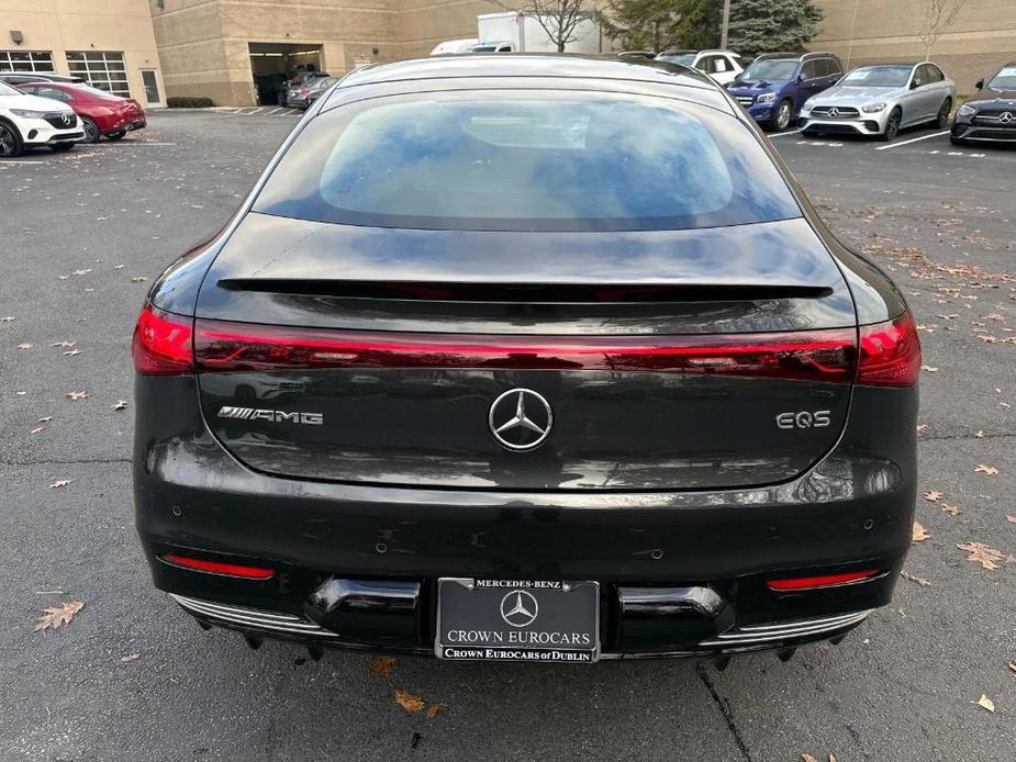 new 2023 Mercedes-Benz AMG EQS car, priced at $152,460