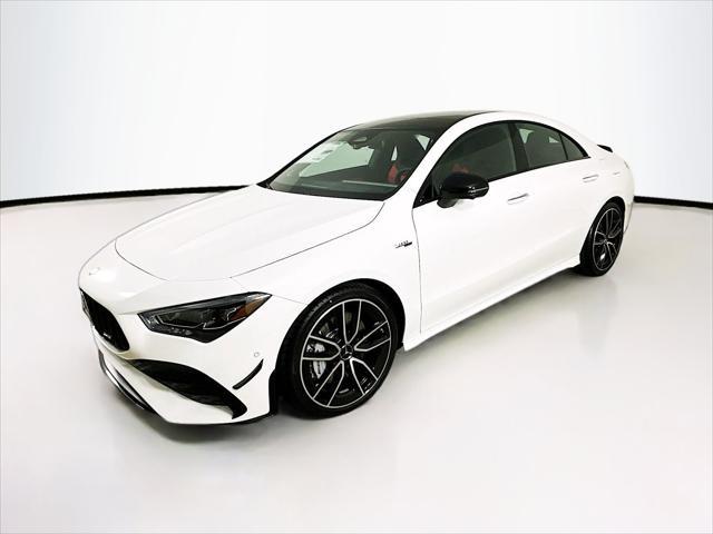 new 2025 Mercedes-Benz AMG CLA 35 car, priced at $70,140