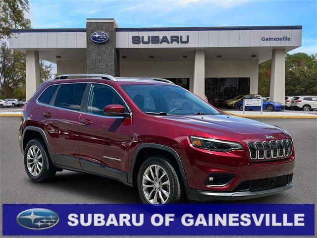 used 2021 Jeep Cherokee car, priced at $23,209