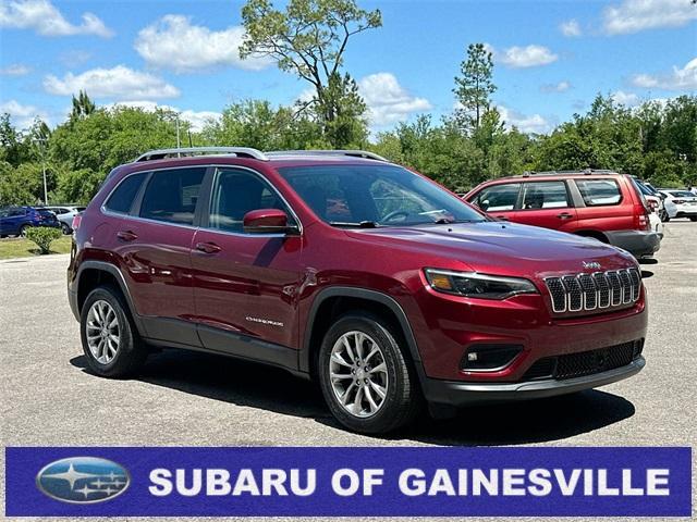 used 2021 Jeep Cherokee car, priced at $23,681