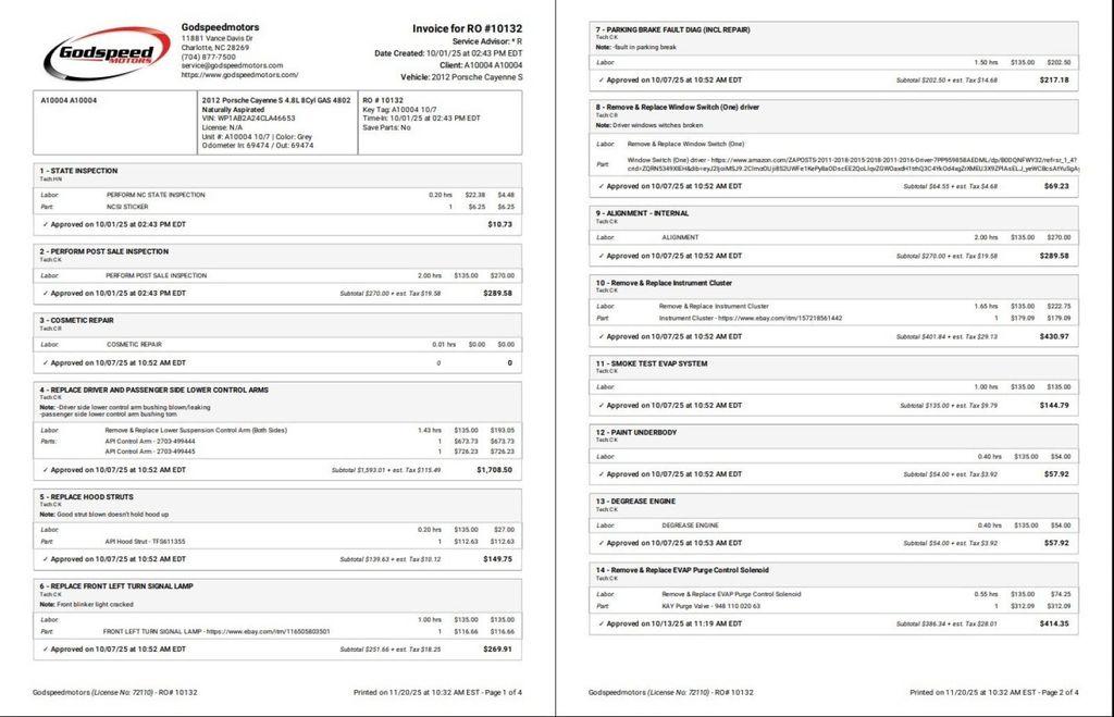 used 2012 Porsche Cayenne car, priced at $16,995