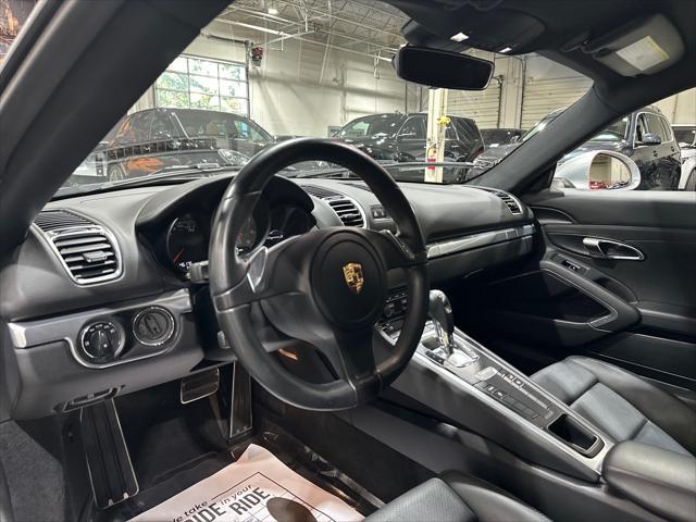 used 2014 Porsche Cayman car, priced at $45,995