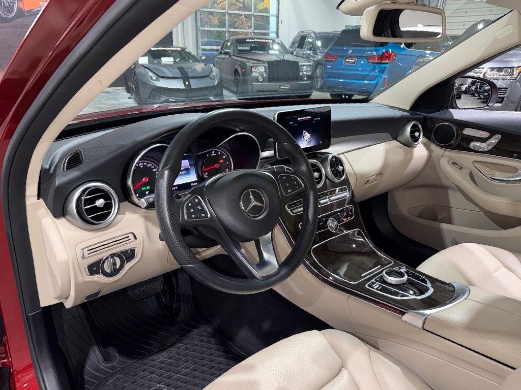 used 2017 Mercedes-Benz C-Class car, priced at $19,995