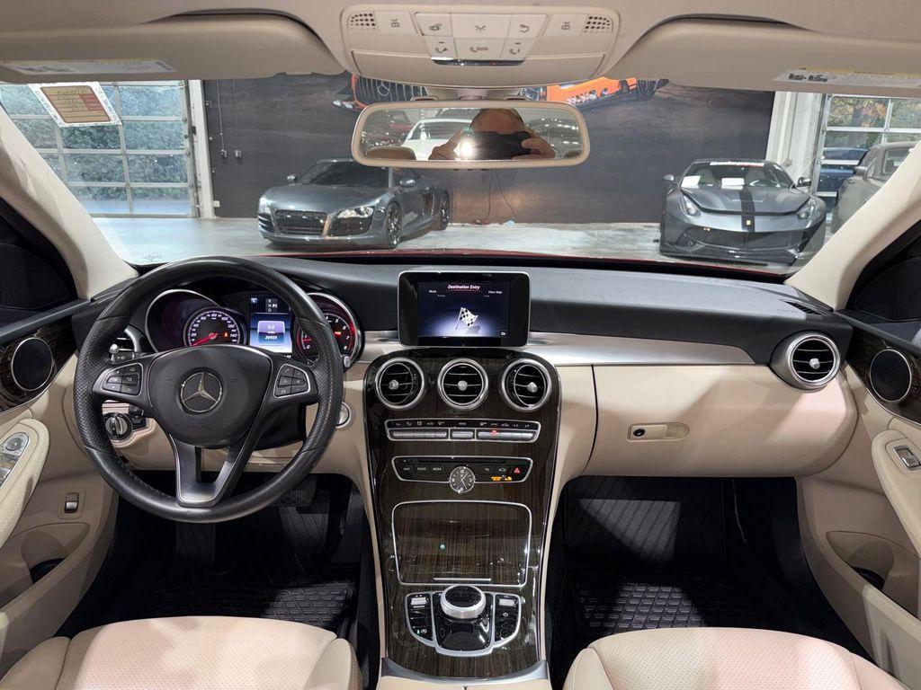 used 2017 Mercedes-Benz C-Class car, priced at $19,995