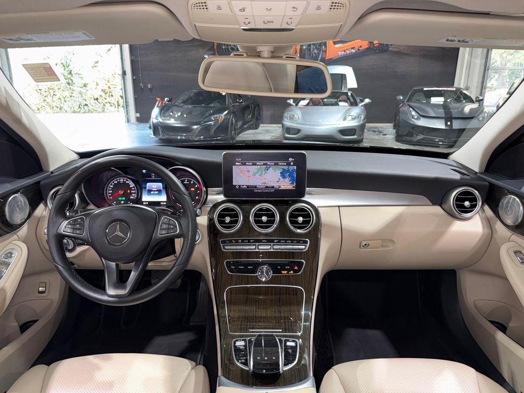 used 2018 Mercedes-Benz C-Class car, priced at $17,495